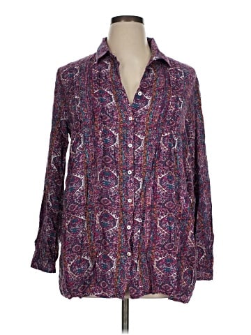 Jane and Delancey Long Sleeve Button-Down Shirt (view 1)