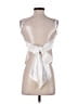 Zara White Sleeveless Top Size S - photo 2
