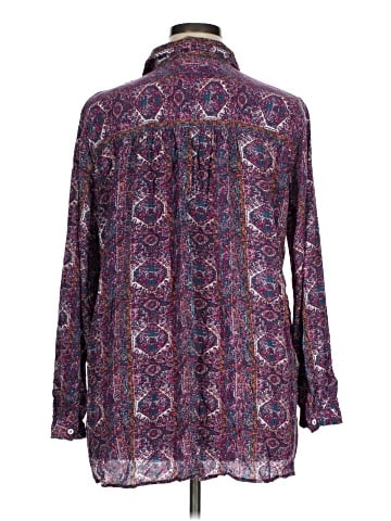 Jane and Delancey Long Sleeve Button-Down Shirt (view 2)