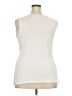 Avenue 100% Polyester Ivory Sleeveless Blouse Size 18 Plus - photo 2
