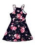 Planet Gold Floral Blue Dress Size M (youth) - photo 2
