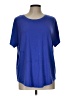 Athleta Blue Short Sleeve T-Shirt Size L - photo 1