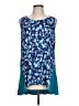 Logo Layers Blue Sleeveless Blouse Size L - photo 1