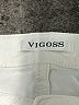 Vigoss 100% Cotton White Ivory Shorts Size 26 waist - photo 3