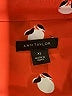 Ann Taylor Hearts Orange Long Sleeve Blouse Size XS - photo 7