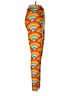 Lularoe Print Orange Gold Leggings One size - photo 4