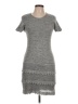 Kocca Chevron-herringbone Gray Casual Dress Size L - photo 1