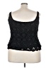 JS Collections Black Sleeveless Top Size 3X - photo 2