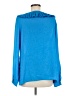 Banana Republic 100% Polyester Blue Long Sleeve Blouse Size M - photo 2