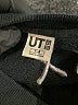 UT for Uniqlo 100% Cotton Graphic Black Pullover Sweater Size 7 - 8 - photo 3