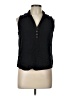 Maurices Black Sleeveless Button-Down Shirt Size L - photo 1