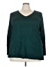 Avenue Teal Pullover Sweater Size 26 - 28 Plus - photo 1