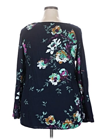 Faded Glory Long Sleeve Blouse (view 2)