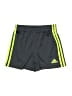 Adidas 100% Polyester Gray Athletic Shorts 12-18 MO / 18 MO - photo 1