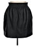 Splendid Solid Black Faux Leather Skirt Size XL - photo 1