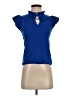 Ann Taylor LOFT Blue Short Sleeve Top Size XS - photo 1