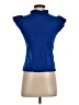 Ann Taylor LOFT Blue Short Sleeve Top Size XS - photo 2