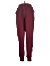 Unbranded Solid Burgundy Track Pants Size L - photo 1