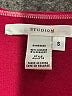 Studio M Burgundy 3/4 Sleeve Top Size S - photo 7