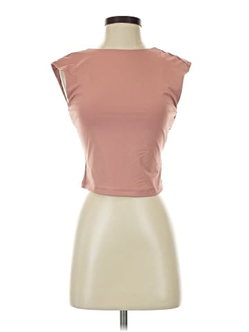 Pink Rose Short Sleeve Top (view 1)