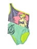 Disney Graphic Green One Piece Swimsuit Size 4 - photo 1