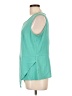 Essentials by Milano Teal Sleeveless Blouse Size L (estimated) - photo 5