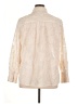 H&M 100% Polyester Ivory Long Sleeve Blouse Size XL - photo 2