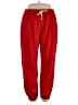 Unbranded 100% Polyester Solid Red Casual Pants Size XXL - photo 1