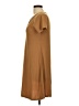 Charming Charlie Solid Brown Casual Dress Size L - photo 5