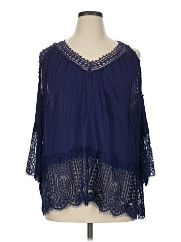 K. Jordan 3/4 Sleeve Blouse (view 1)