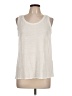 Eileen Fisher Ivory Sleeveless Top Size L (petite) - photo 1