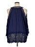 K. Jordan 100% Rayon Blue 3/4 Sleeve Blouse Size XL - photo 2