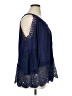 K. Jordan 100% Rayon Blue 3/4 Sleeve Blouse Size XL - photo 4
