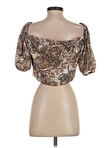 Assorted Brands Short Sleeve Blouse (view 2)