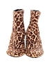 Dolce Vita Animal Print Brown Ankle Boots Size 8 - photo 2
