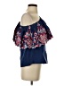 Parker 100% Cotton Blue Sleeveless Blouse Size S - photo 4