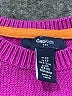 Gap Kids Outlet Color Block Purple Pullover Sweater Size XS (kids) - photo 3