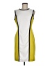 Calvin Klein Color Block Yellow Casual Dress Size 6 - photo 1
