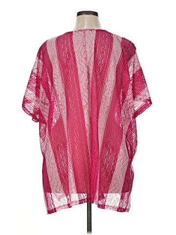 Cotton Bleu Poncho (view 2)