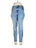 Maurices Solid Blue Jeans Size L - photo 1