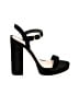 Stuart Weitzman 100% Suede Black Sandals Size 6 1/2 - photo 1