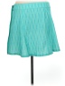 Unbranded Chevron-herringbone Teal Casual Skirt Size M - photo 2