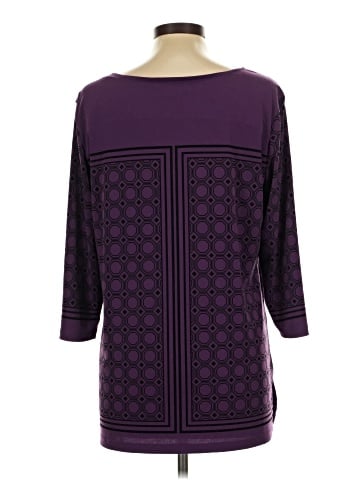 Christopher & Banks 3/4 Sleeve Blouse (view 2)