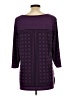 Christopher & Banks Purple 3/4 Sleeve Blouse Size L - photo 2