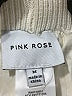 Pink Rose 100% Polyester Chevron-herringbone Ivory Dress Pants Size M - photo 4