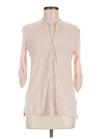 James Perse 3/4 Sleeve Blouse (view 1)