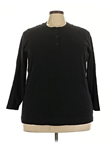 Duluth Trading Co. 3/4 Sleeve Top (view 1)