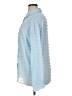 Unbranded 100% Polyester Blue Long Sleeve Blouse Size XL - photo 5