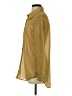 PrettyLittleThing Metallic Gold Long Sleeve Blouse Size S - photo 5