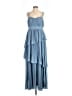 Lulus 100% Polyester Blue Casual Dress Size L - photo 1
